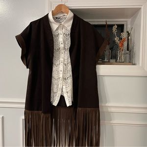 Women cover up vest